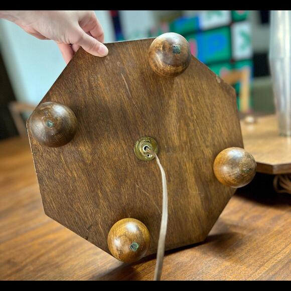 Mid Century Modern Pair of 2 MCM Vintage Style Table Lamps Working Perfectly - Picture 4 of 7